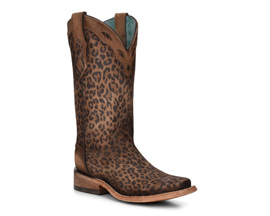 Corral Boots® Women's Leopard Print Western Boots