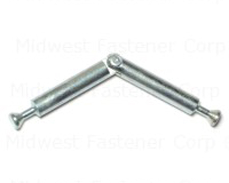 Midwest Fastener® 7mm x 88mm Zinc Plated Steel Articulated Dowels