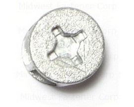 Midwest Fastener® 15mm x 12mm Zinc Alloy Cam Connector Discs