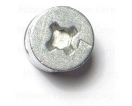 Midwest Fastener® 15mm x 13.7mm Zinc Alloy Cam Connector Discs