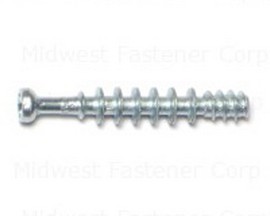 Midwest Fastener® 6mm x 7mm x 42mm Zinc Plated Steel Wood Screw Dowels