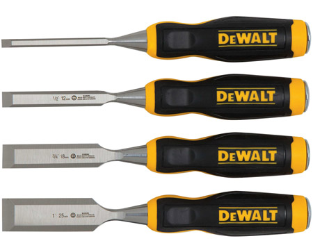 DeWalt® 4-piece Wood Chisel Set