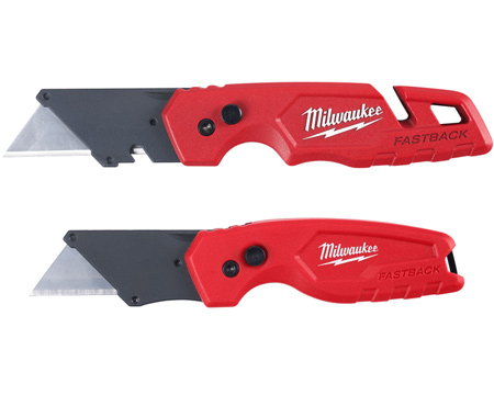 Milwaukee® 2-piece Fastback Folding Utility Knife Set