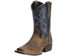 Ariat® Kid's Tombstone Western Boots - Earth