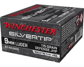 Winchester® 9MM 115GR Silvertip 20 Round Box