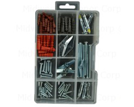 Midwest Fastener® Anchor Kit 77 Pcs