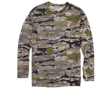 Browning® ® Men's Wasatch CB Camo Long Sleeve T-Shirt