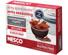 Nesco® Cracked Pepper & Garlic Jerky Seasoning