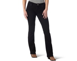 Wrangler® Women's Essential Bootcut Jeans - Black