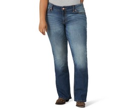 Wrangler® Women's Plus Mae Retro® Jeans - MS Wash