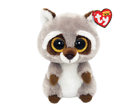 Ty Beanie Boos® Oakie Brown Raccoon