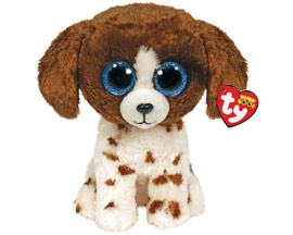 Ty Beanie Boos® Muddles Brown and White Dog