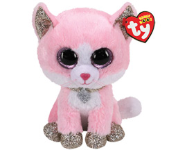 Ty Beanie Boos® Fiona Pink Cat