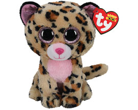 Ty Beanie Boos® 6-in. Livvie Brown and Pink Leopard