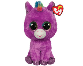 Ty Beanie Boos® 13-in.  Rosette Purple Unicorn
