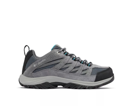 Columbia® Women's Crestwood™ Wide Hiking Shoe - Graphite/Pacific Rim