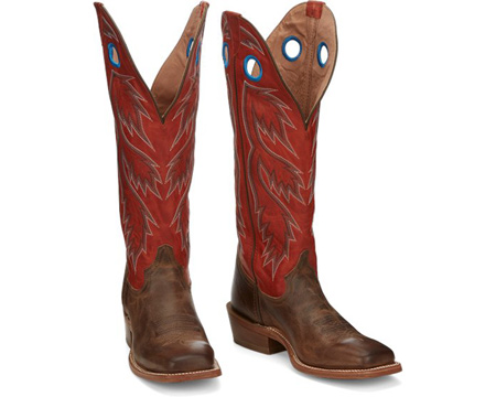 Tony Lama® Men's Colburn Western Boots in Wood Brown