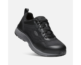 Keen Utility® Men's Sparta 2 Aluminum Toe Work Shoes in Steel Grey/Black