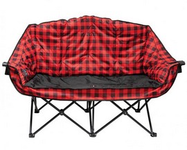 Kuma® Outdoor Gear Bear Buddy Heated Camp Chair - Red Plaid