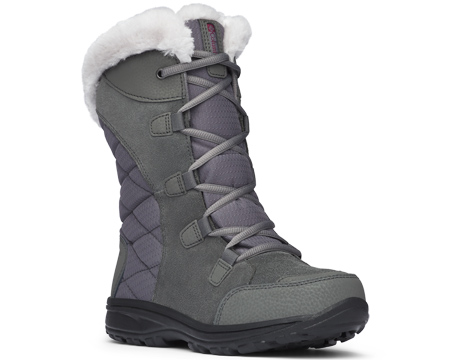 Columbia® Women's Ice Maiden II Winter Boot - Shale/Dark Raspberry