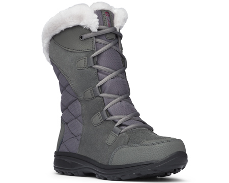 Columbia® Women's Ice Maiden™ II Wide Winter Boot - Shale/Dark Raspberry