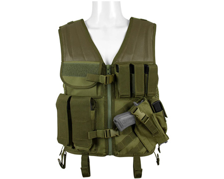 Fox Outdoors® Assault Cross Draw Vest - Olive Drab
