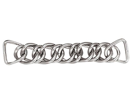 Weaver Leather 4.5 in. Flat Curb Chain - Chain Only