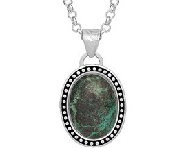 Montana Silversmiths® Turquoise Cameo Pendant Necklace