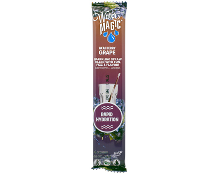 Water Magic® 4-pack Water Flavoring Straws - Acai Berry Grape