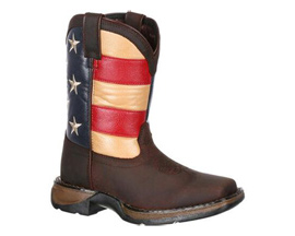 Durango® Lil' Rebel  Little Kids' Flag Western Boot