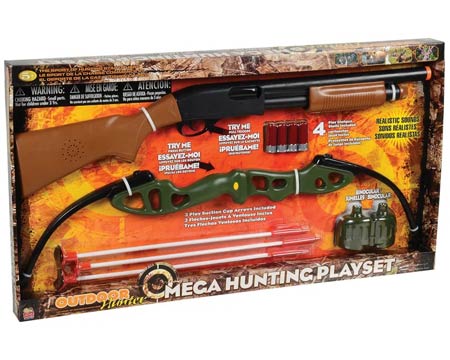 Kidz Toyz® Outdoor Hunter Mega Hunting Playset - 9 piece