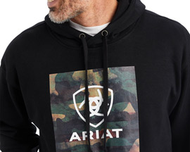 Ariat® Men's Protect & Serve Block Sweatshirt in Black