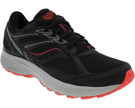 Saucony® Men's Cohesion 14 TR Running Shoe - Black Tomato/Noir