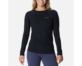 Columbia® Women's Midweight Stretch Baselayer Long Sleeve Shirt - Black