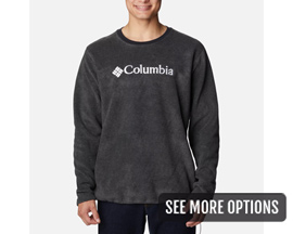 Columbia® Men's Steens Mountain Crew Fleece Shirt