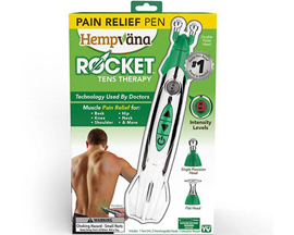 Hempväna® Rocket Relief Tens Therapy Pen - Silver