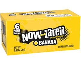 Now And Later® 6-piece Original Candies - Banana
