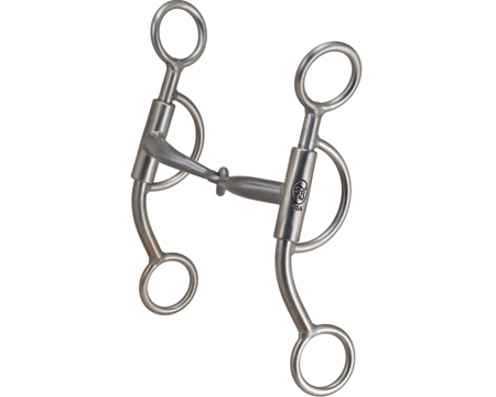 Tom Balding® Baseline Stainless House Snaffle Bit - Short Shank