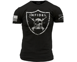 Grunt Style® Men's Infidel Graphic Black T-Shirt 