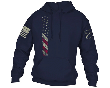 Grunt Style® Men's True Colors Navy Hoodie