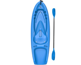 Lifetime® Recruit 6 ft. 6 in. Youth Kayak with Paddle - Blue