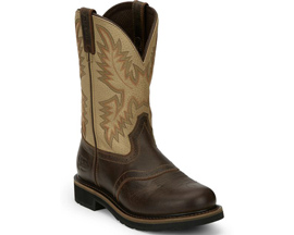 Justin® Mens Superintendent Western Boots