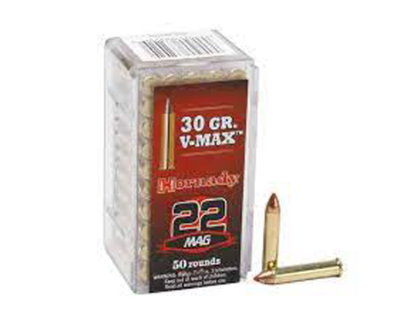 Hornady® .22 WMR 30gr Rimfire Rifle Ammunition