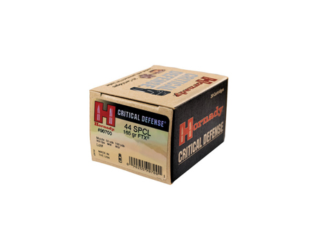 Hornady® .44 Special 165gr FTX Brass Case 20 rounds