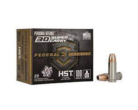 Federal® .30  Super Cary 100gr HST FMJ Premium 