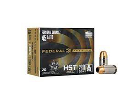 Federal® .45 auto 230gr JHP HST