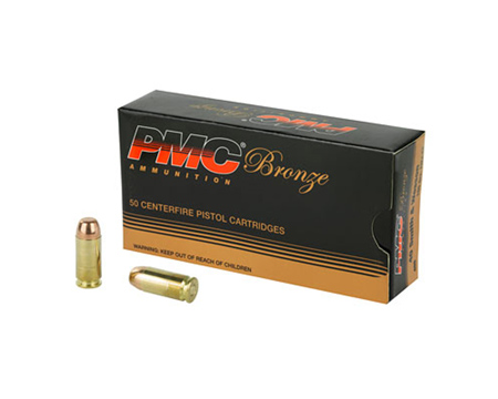 PMC® .40 S&W 165gr FMJ Bronze 