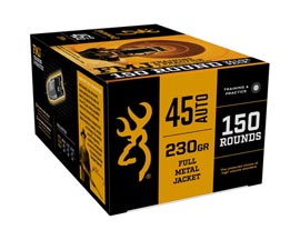Browning® .45 ACP 230 Grain FMJ 150 rounds