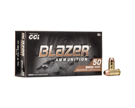 Blazer Brass® .40 S&W Ammo 165gr FMJ 