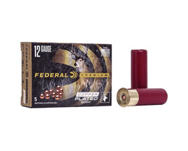 Federal® 12 Guage 3" Buffered Copper Plated Buckshot Premium Ammo